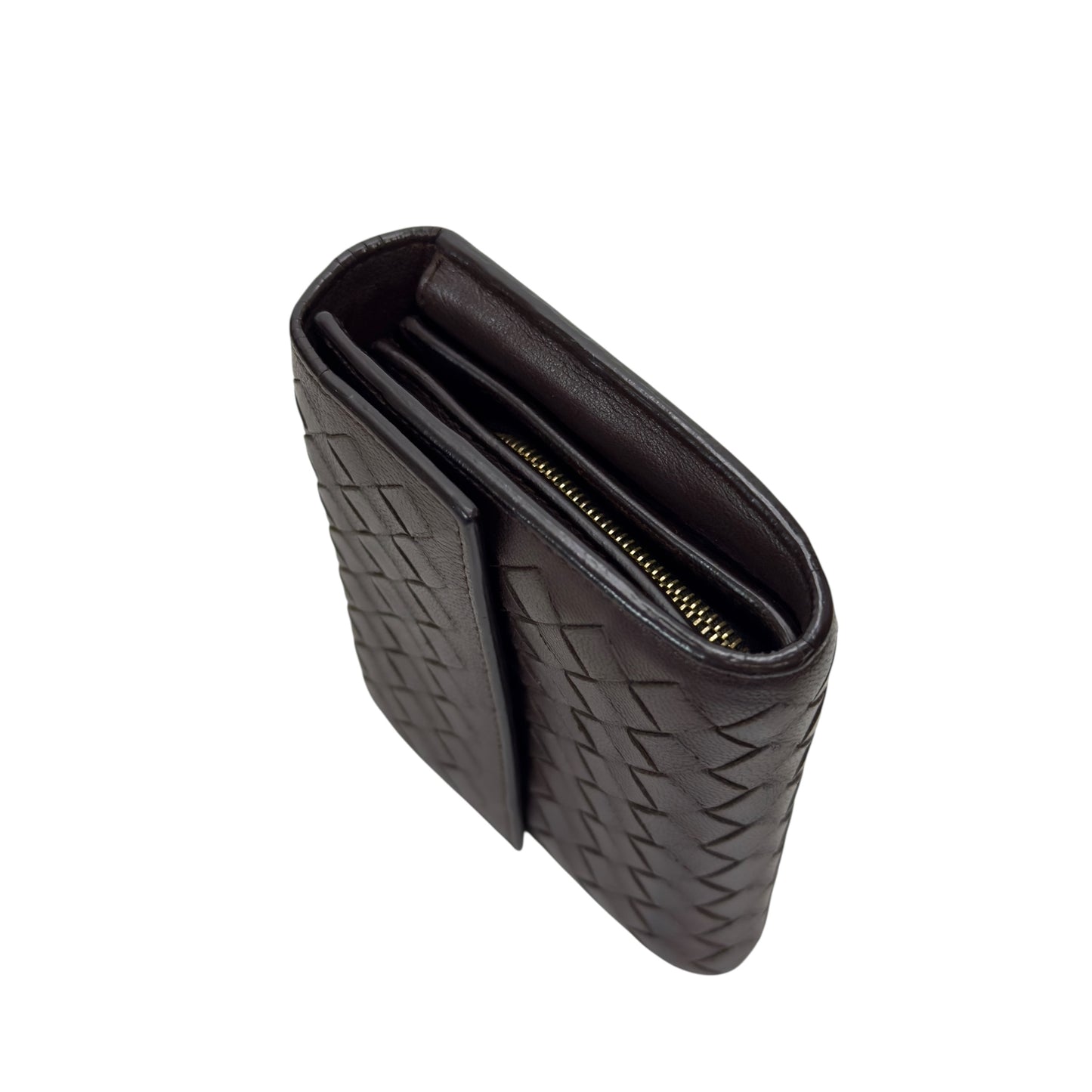 BOTTEGA VENETA 織皮 多間隔卡包