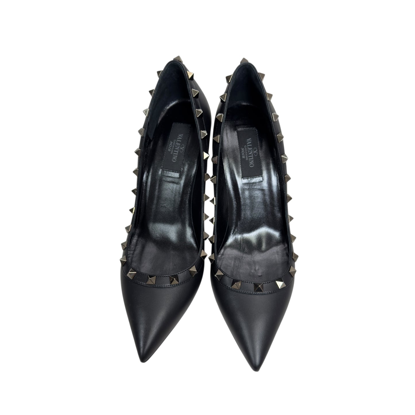 VALENTINO GARAVANI Noir Rockstud黑色 高跟鞋 85mm