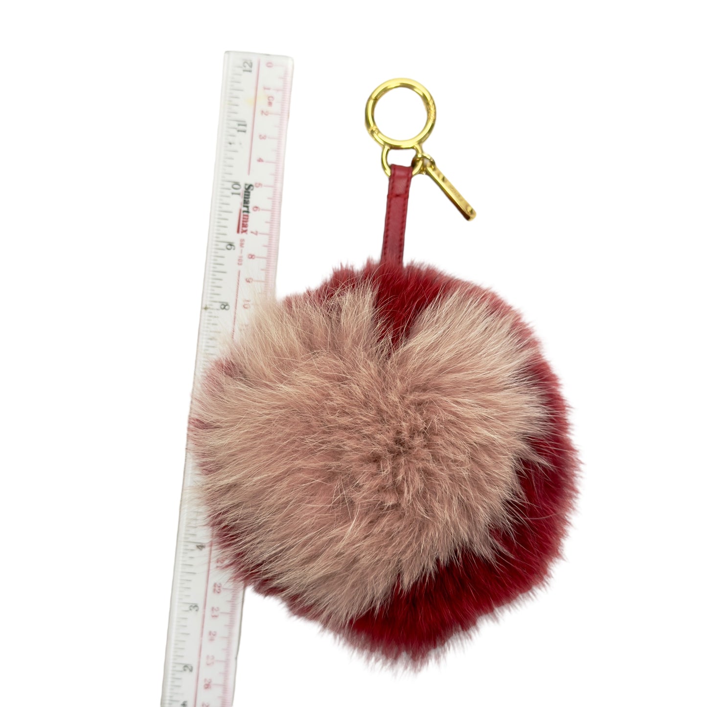 FENDI 愛心💗 毛毛球 掛飾