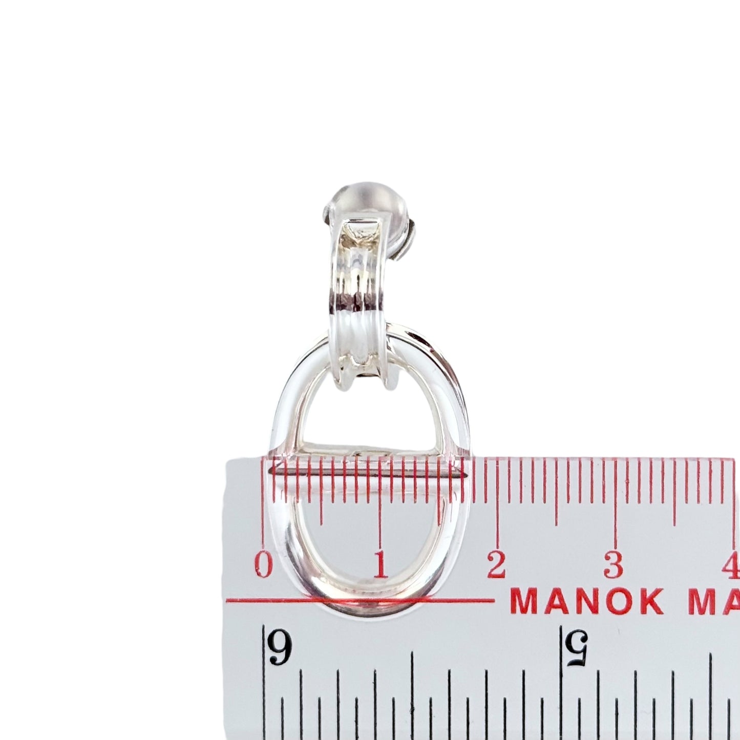 HERMES Reponse 豬鼻子🐽 純銀 耳環