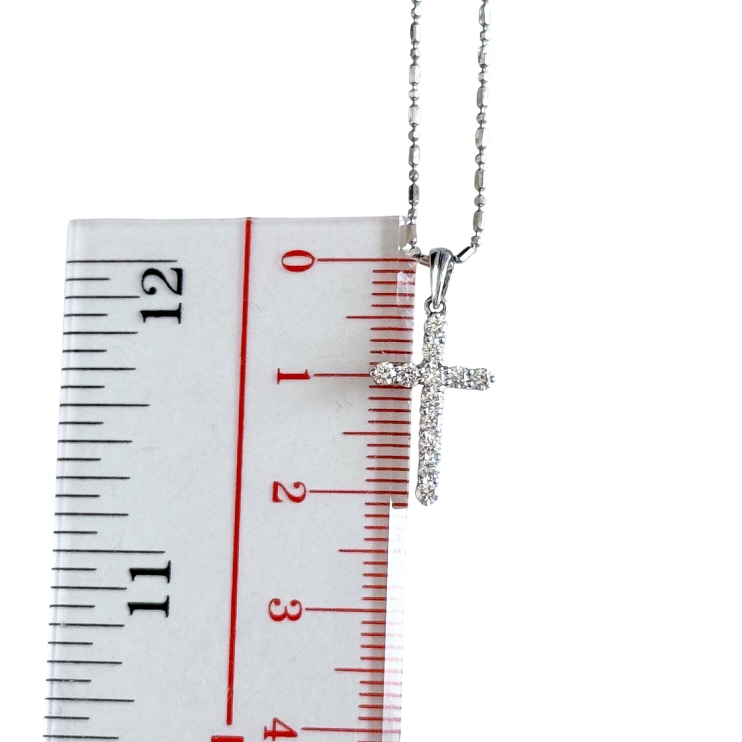 MABELLE 18K白金 34分鑽石💎 頸鏈