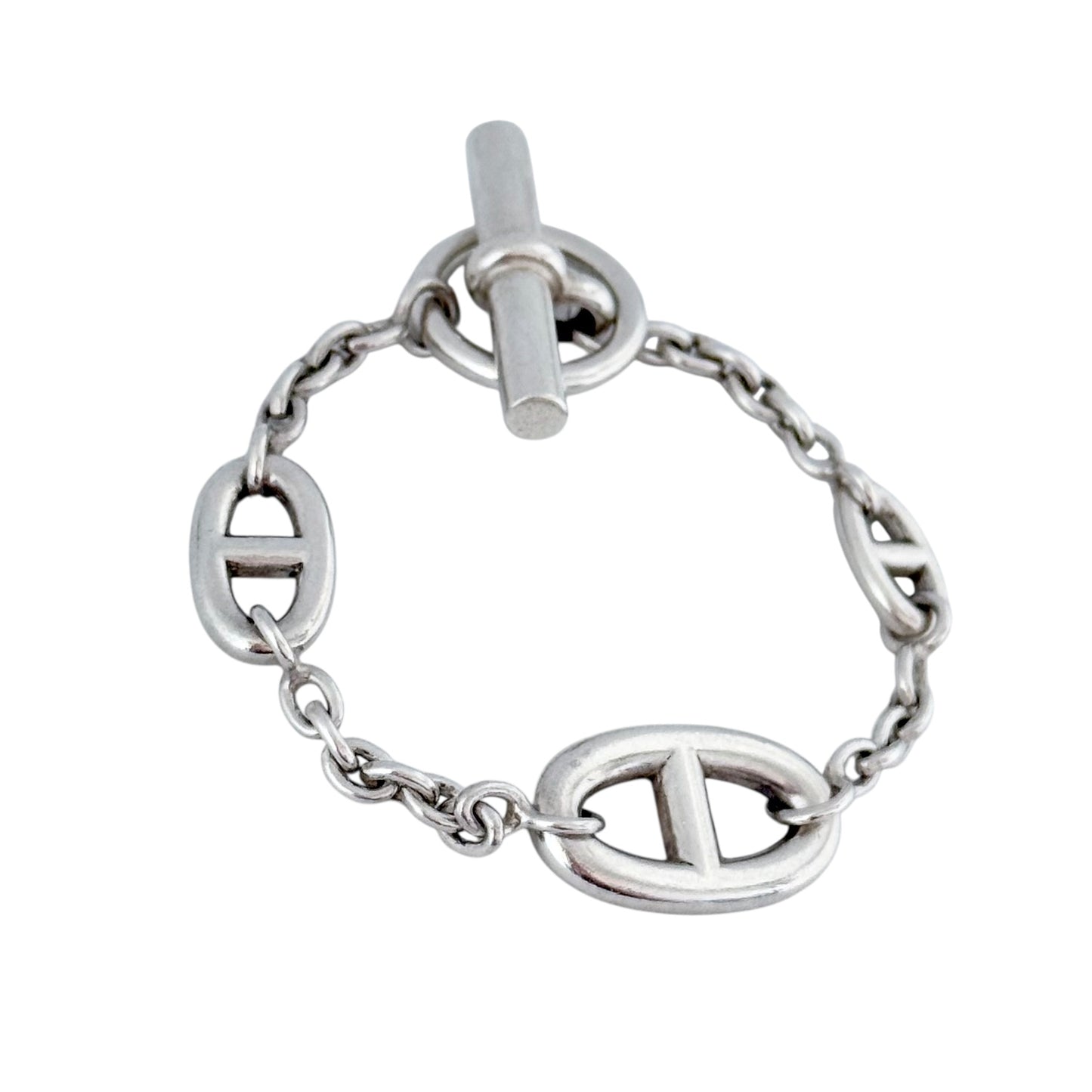 HERMES Farandole 豬鼻子🐽 純銀 手鏈