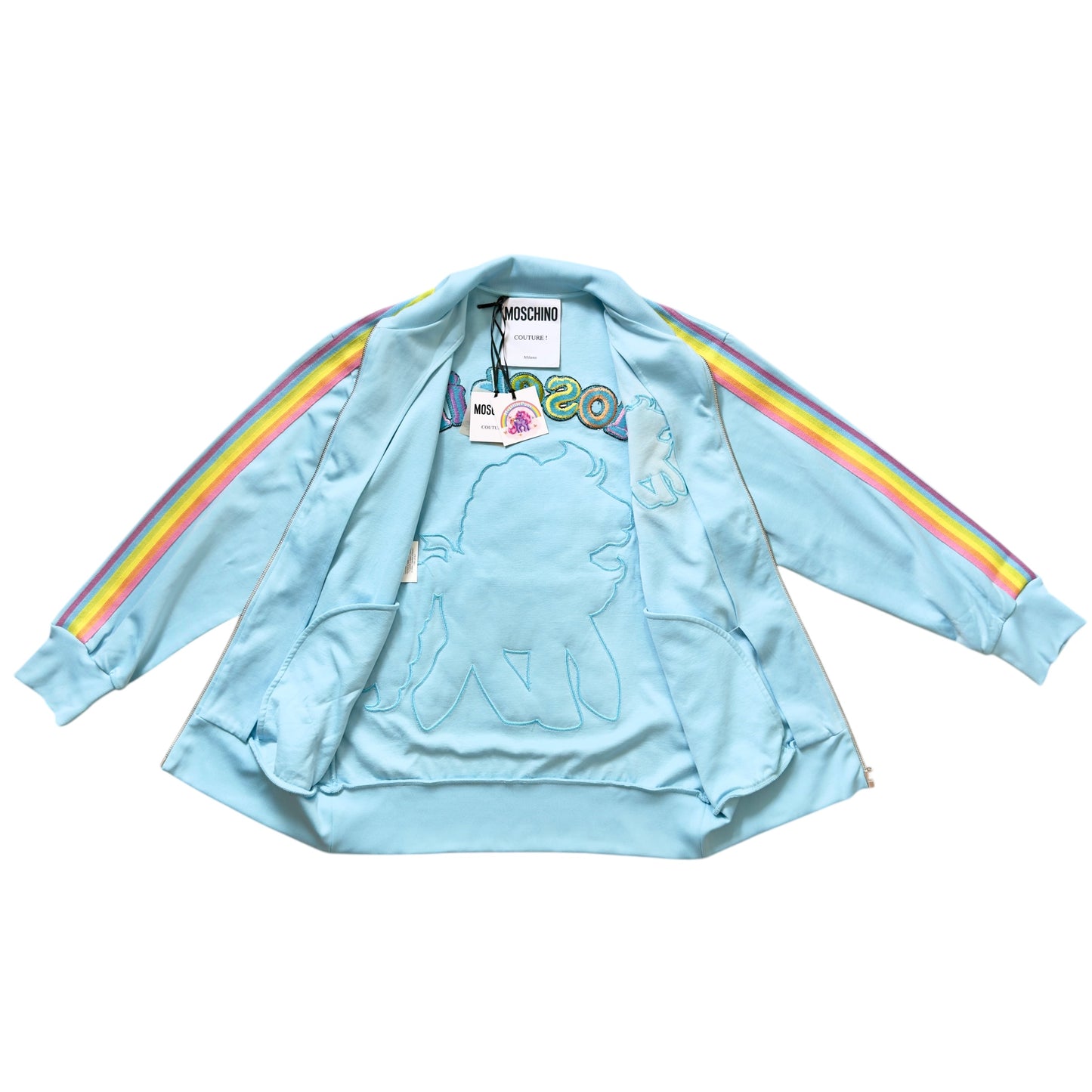 MOSCHINO 聯乘 MY LITTLE POLY 彩虹小馬 外套