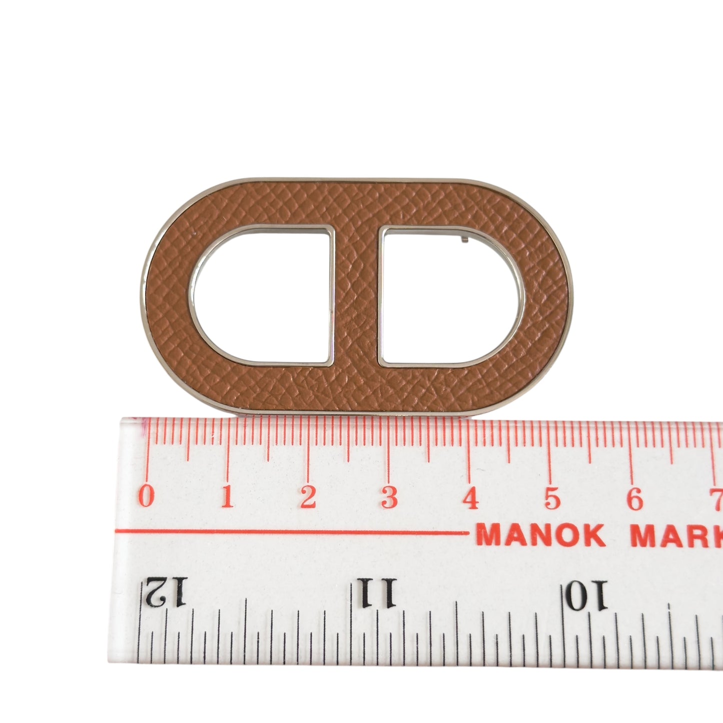 HERMES Chaine d'Ancre 豬鼻子🐽 胸針