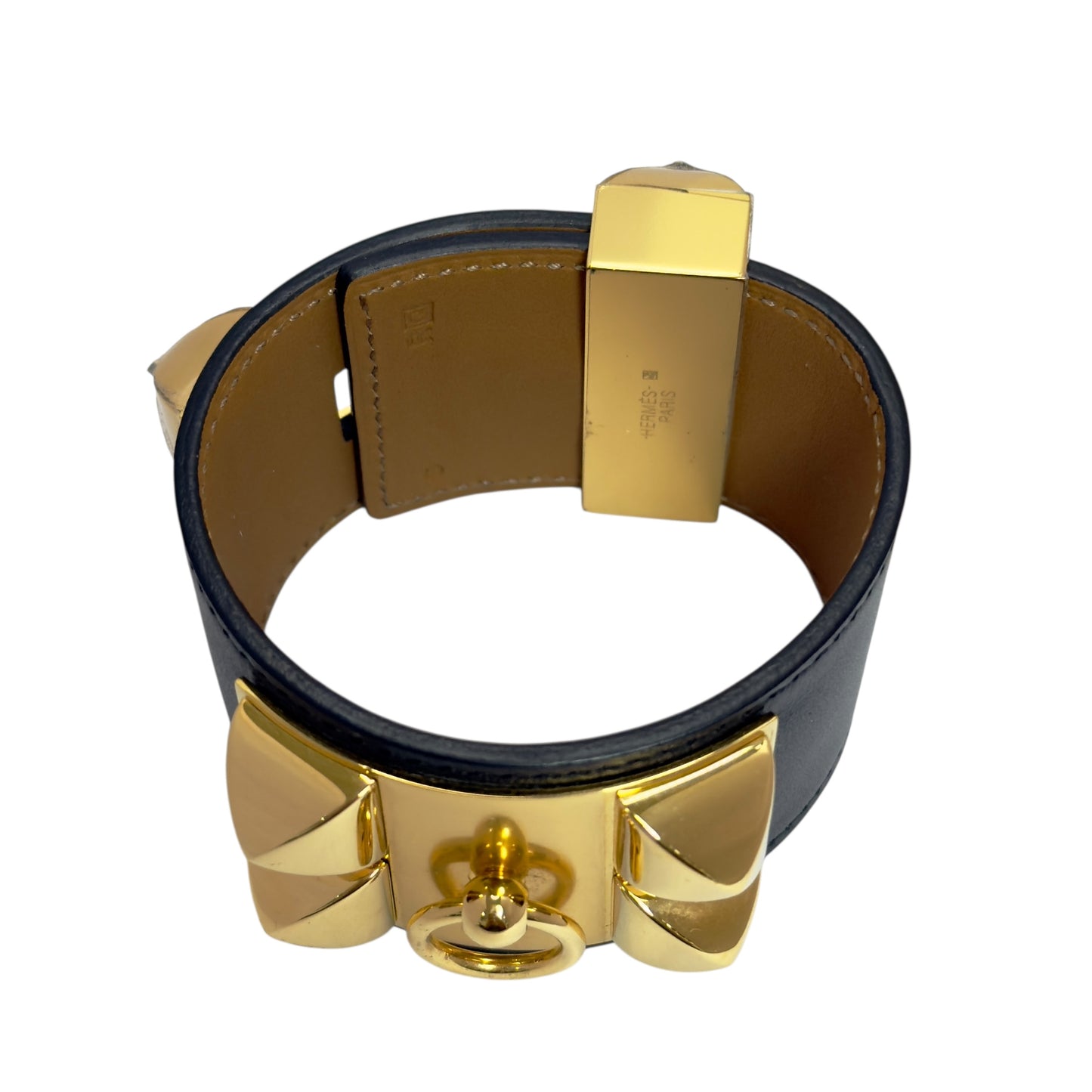 HERMES Collier de Chien 手環 框Q刻