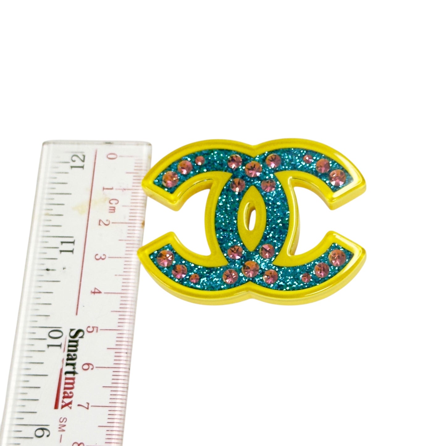 CHANEL CC 閃爍 胸針