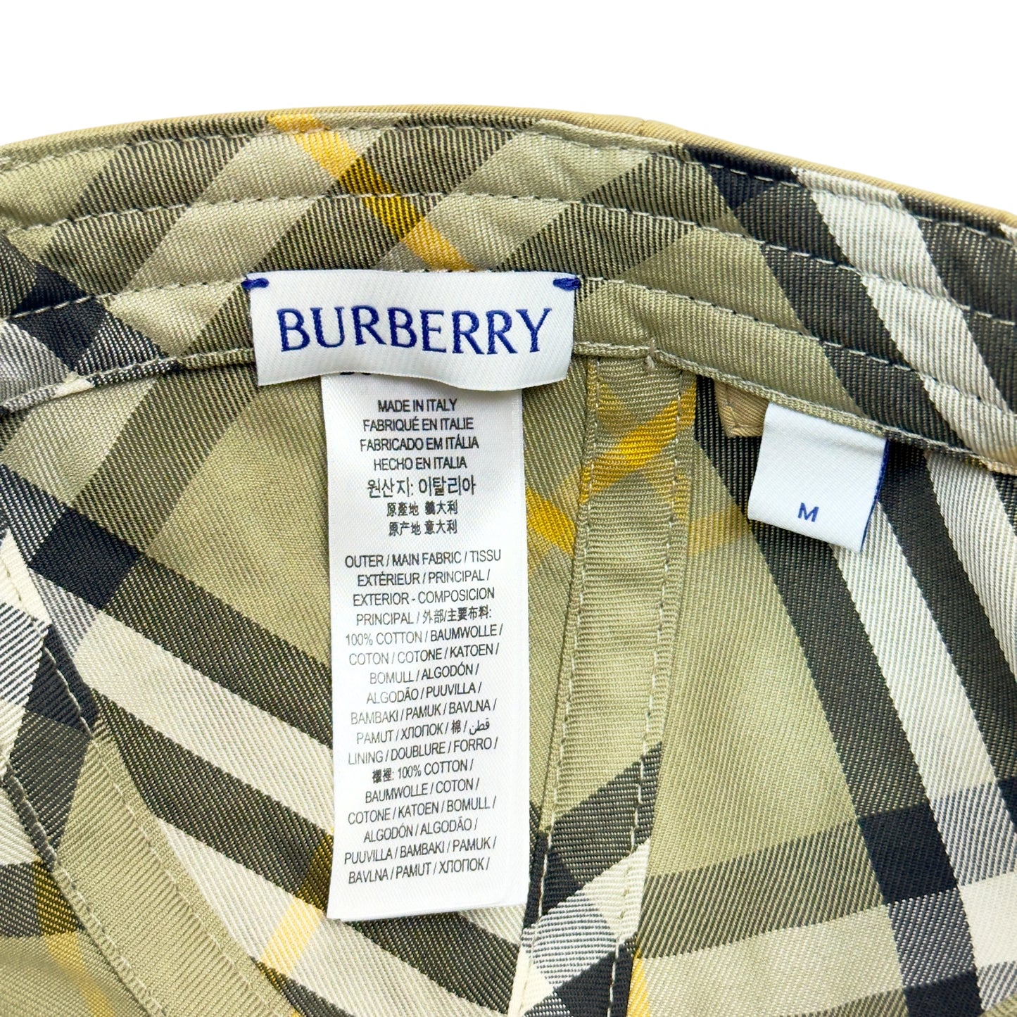 BURBERRY 騎士刺繡 棒球帽