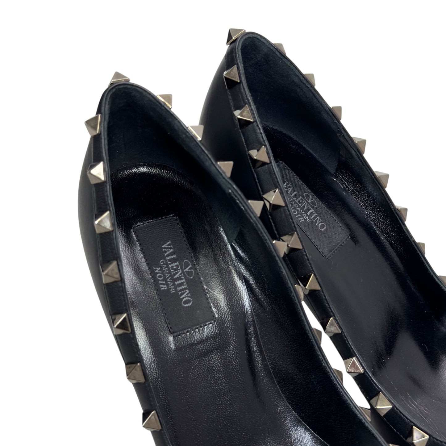 VALENTINO GARAVANI Noir Rockstud黑色 高跟鞋 85mm