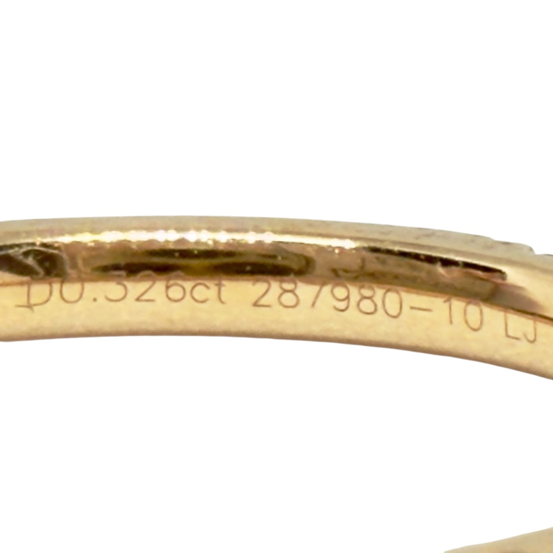 周大福 18K金 32.6分 鑽石💎 戒指