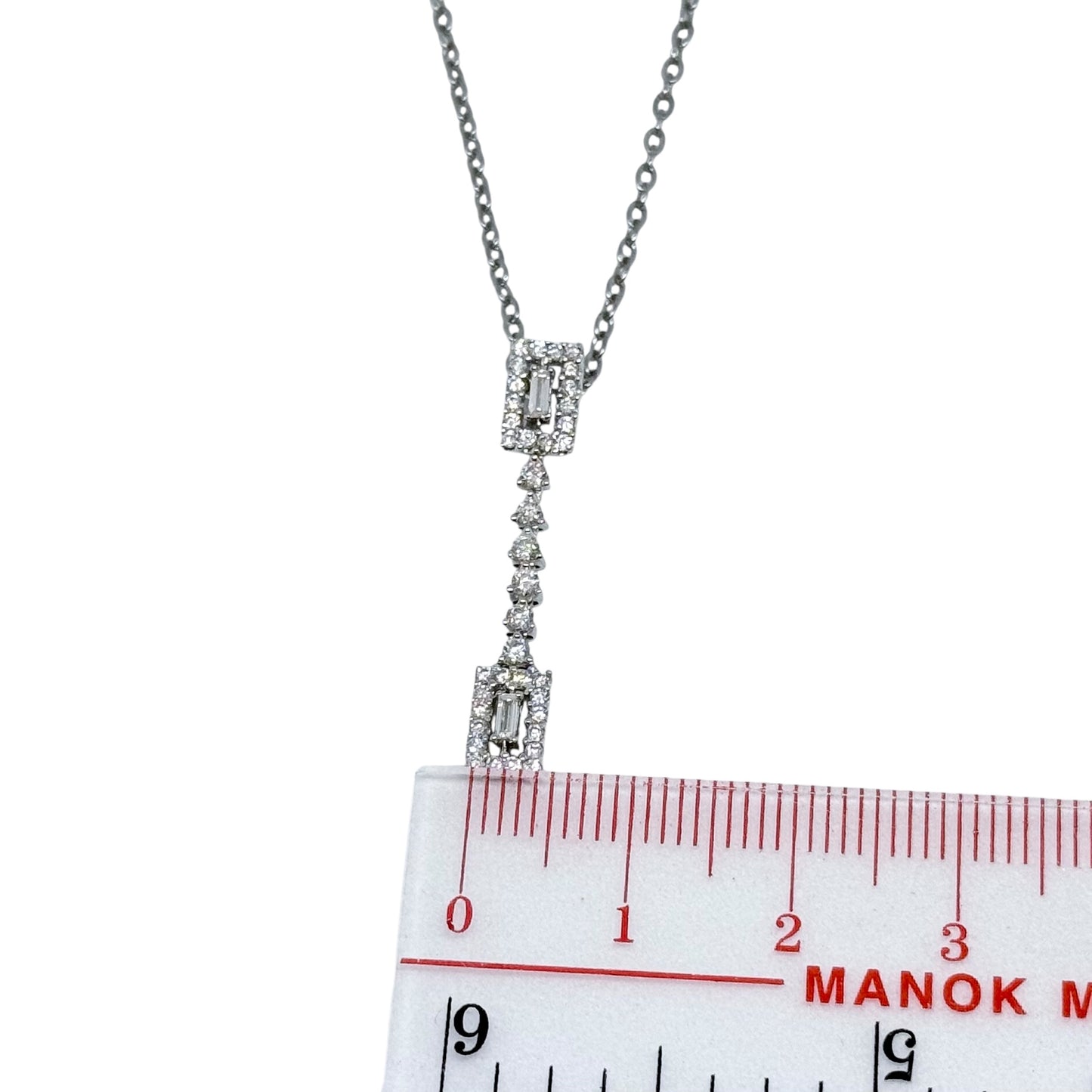 點晴品 44分鑽石💎 18K白金 吊咀 *送無品牌頸鏈*