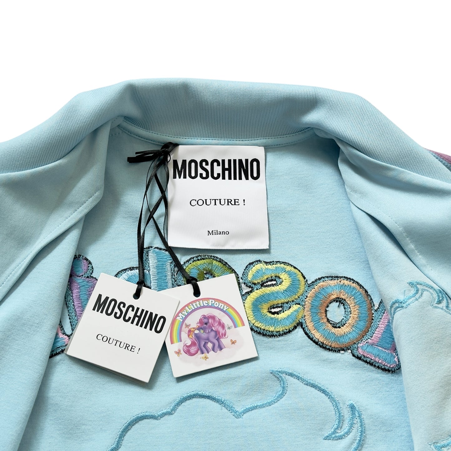 MOSCHINO 聯乘 MY LITTLE POLY 彩虹小馬 外套