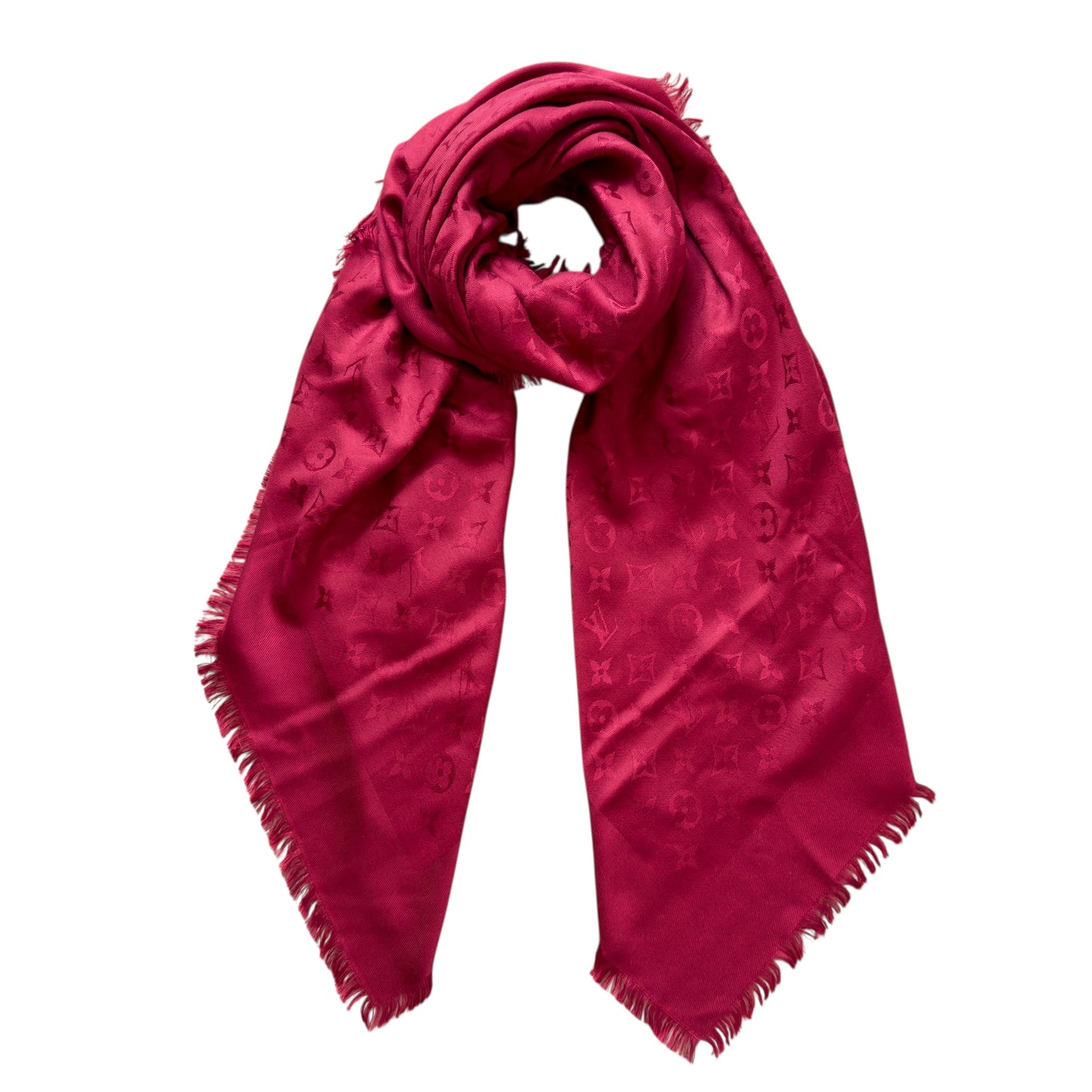 LOUIS VUITTON 老花 圍巾