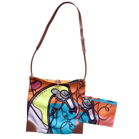 HERMES Silk City 多用途 斜背包