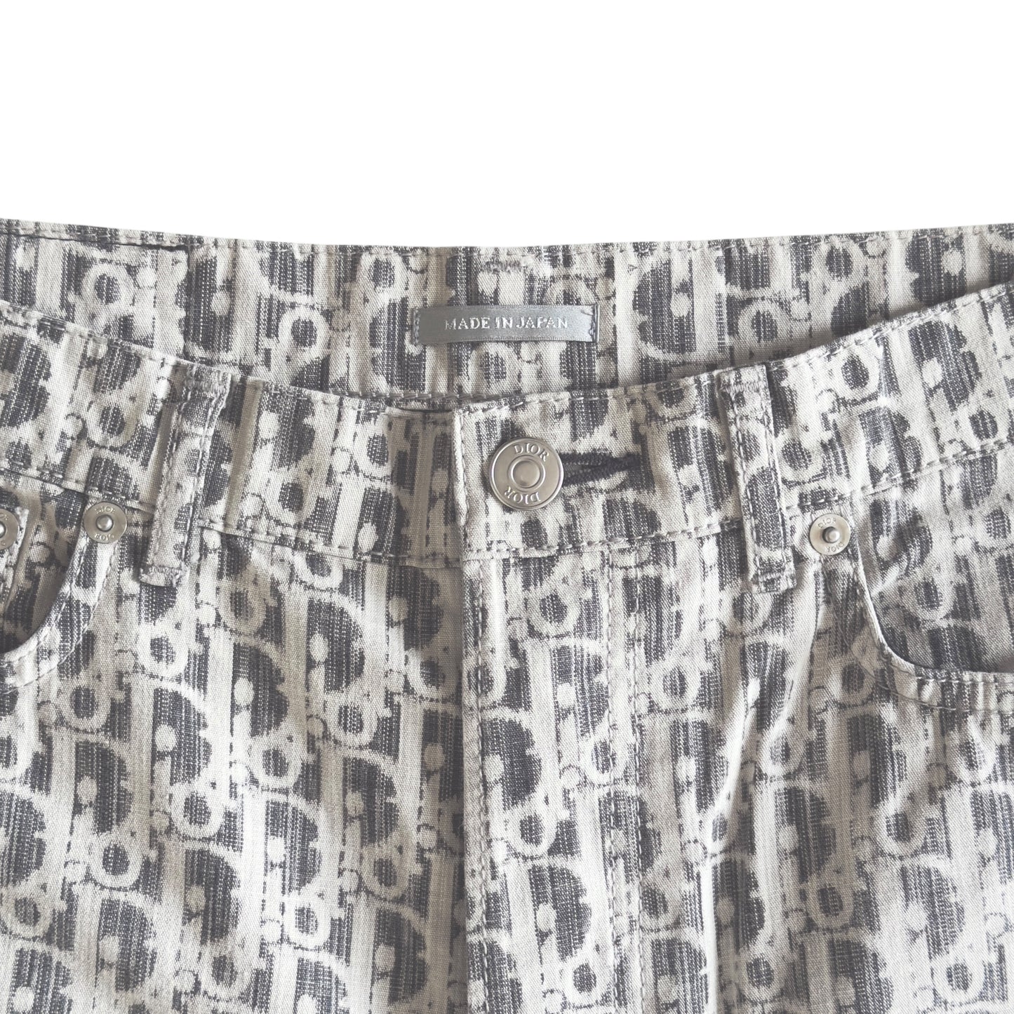 DIOR Oblique 老花 牛仔褲