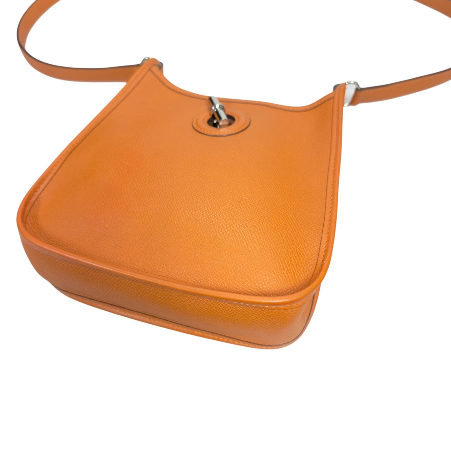 HERMES 中古 Vespa 斜揹袋 框H刻