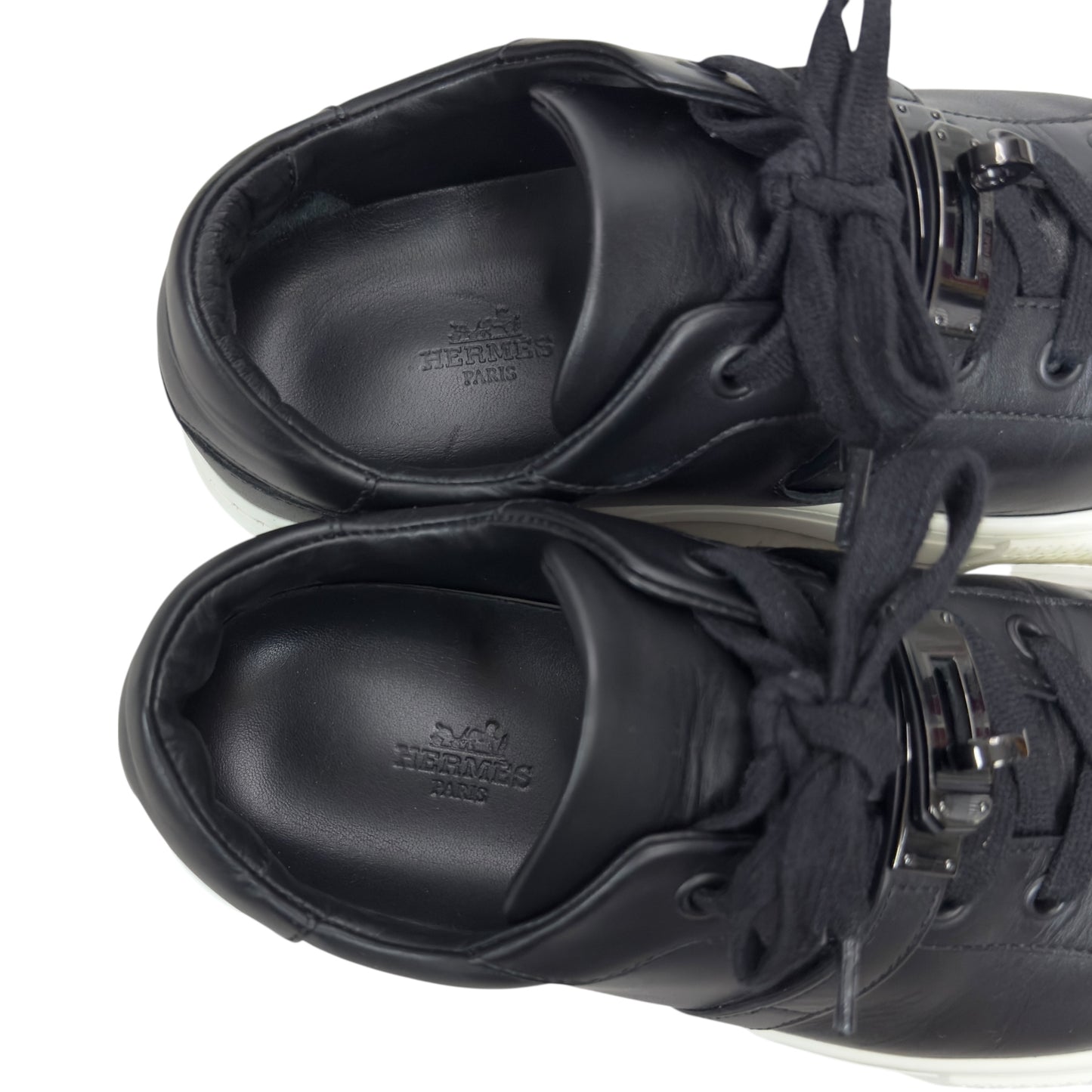 HERMES *極罕so black* Day 凱莉扣 運動鞋