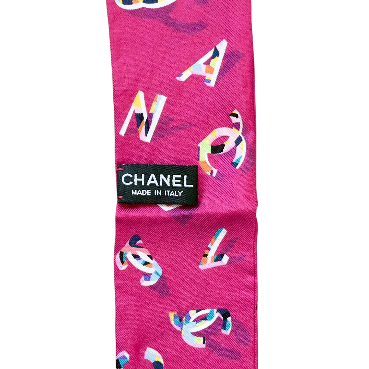 CHANEL CC Bandeau 絲巾