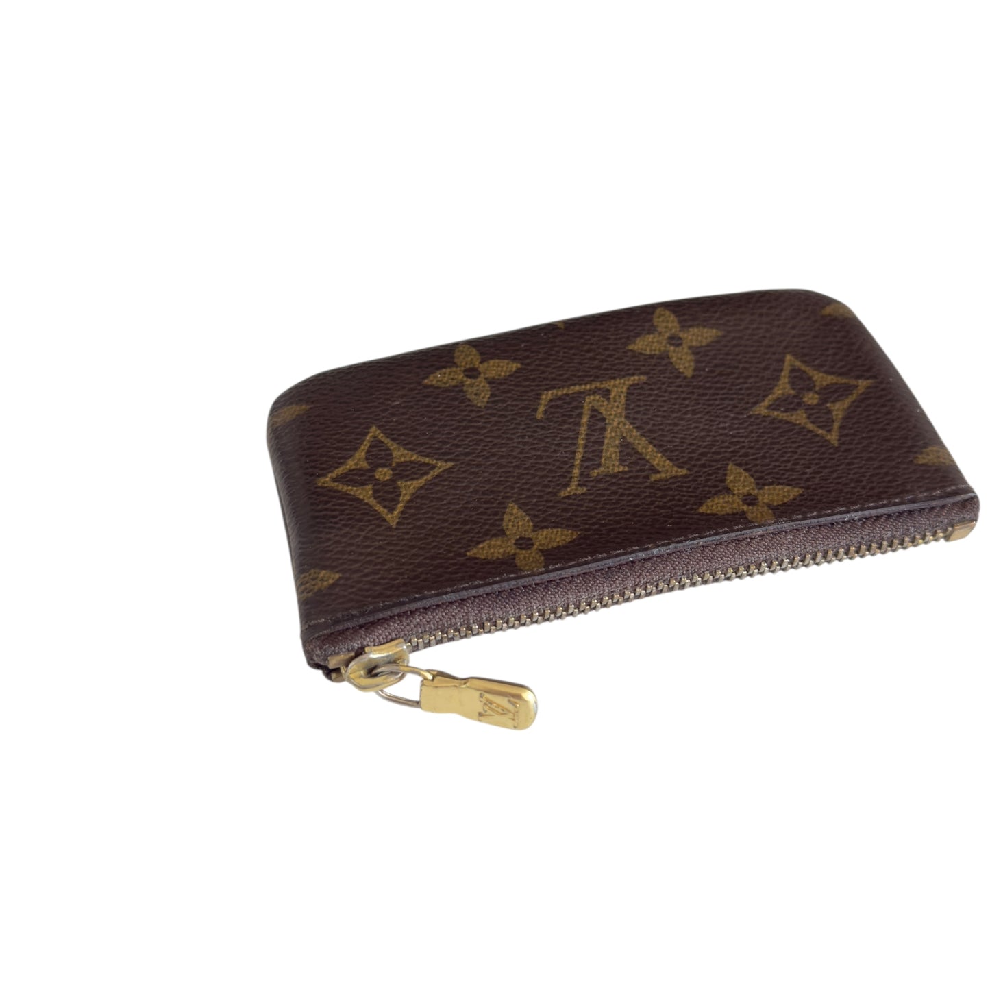 LOUIS VUITTON 老花 拉鏈鑰匙扣卡包