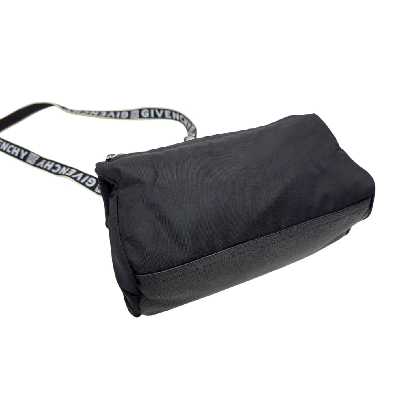 GIVENCHY Pandora 帆布拼皮 斜揹袋
