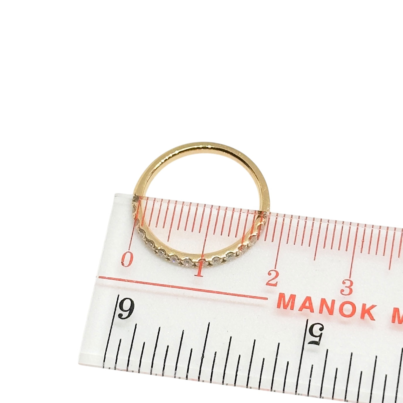 周大福 18K金 32.6分 鑽石💎 戒指