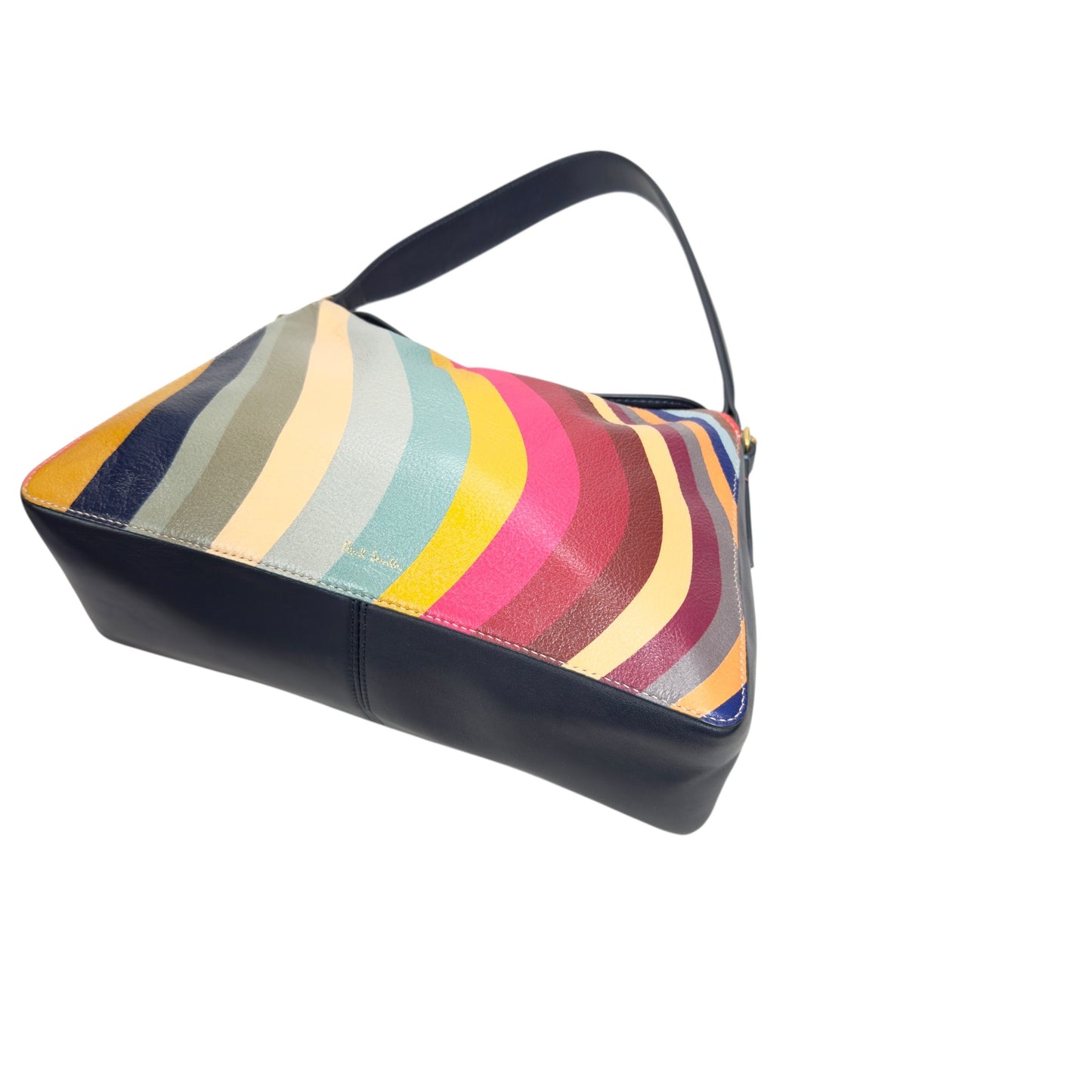 PAUL SMITH 經典彩色條紋 肩背包