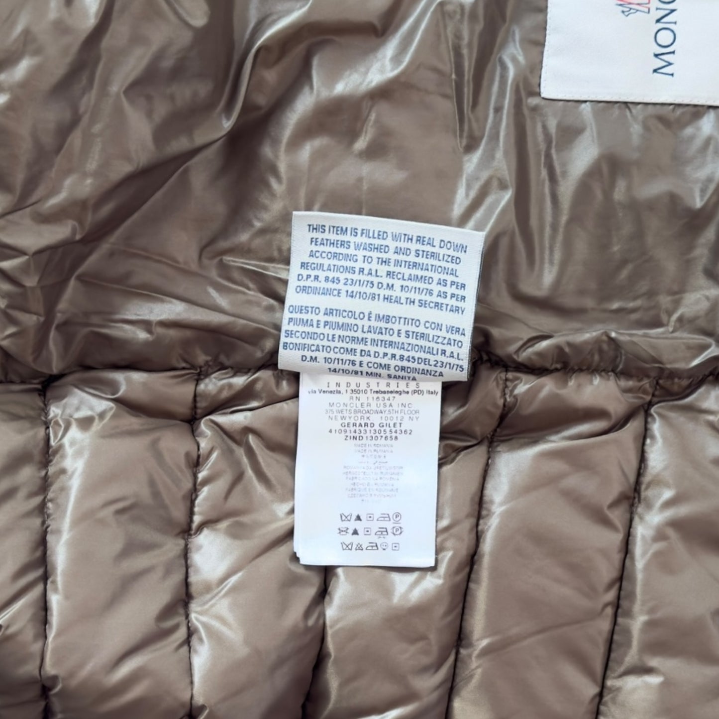 MONCLER 羽絨 背心