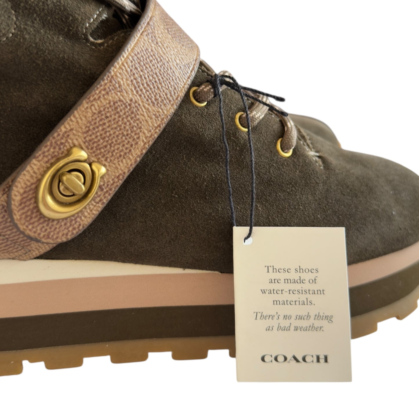 COACH 毛毛 厚底鞋 45MM