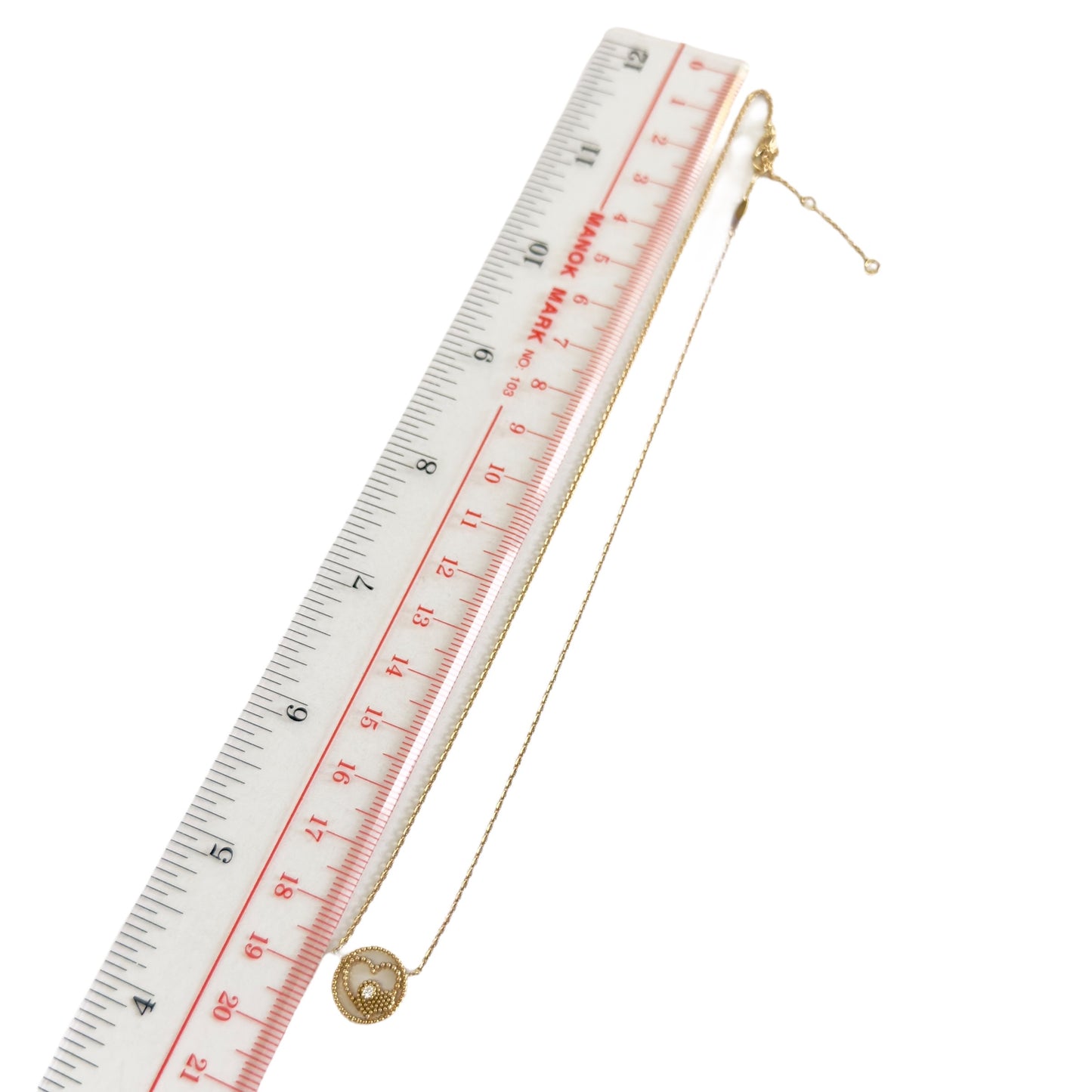 DIOR Rose des Vents 限定愛心🩷  18K金 鑽石 貝母 頸鏈