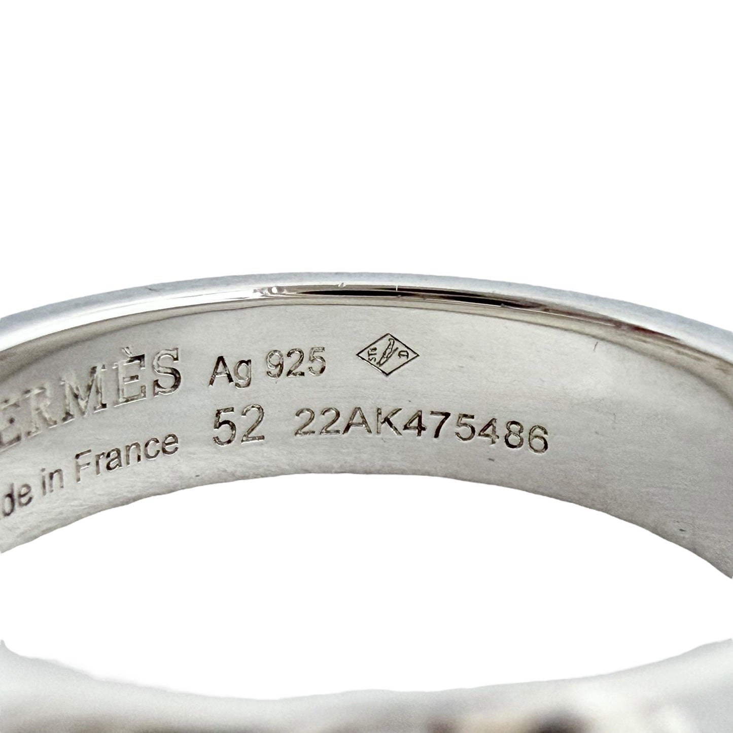 HERMES Collier de chien 純銀 戒指