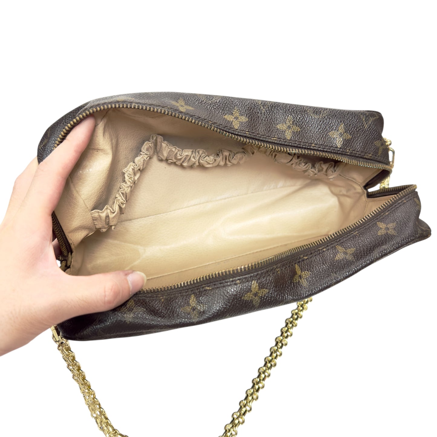 LOUIS VUITTON *自加鏈＞送無品牌扣＋無品牌鏈帶* 肩背包