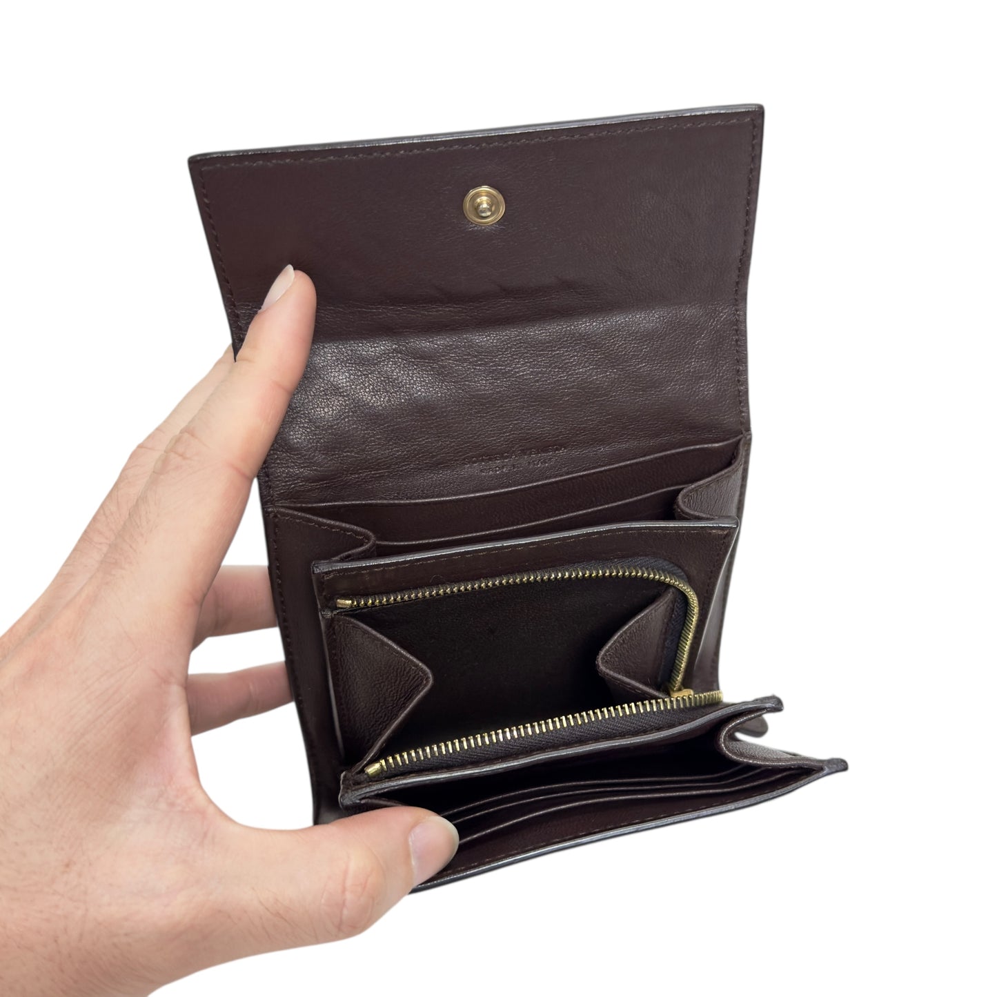 BOTTEGA VENETA 織皮 多間隔卡包