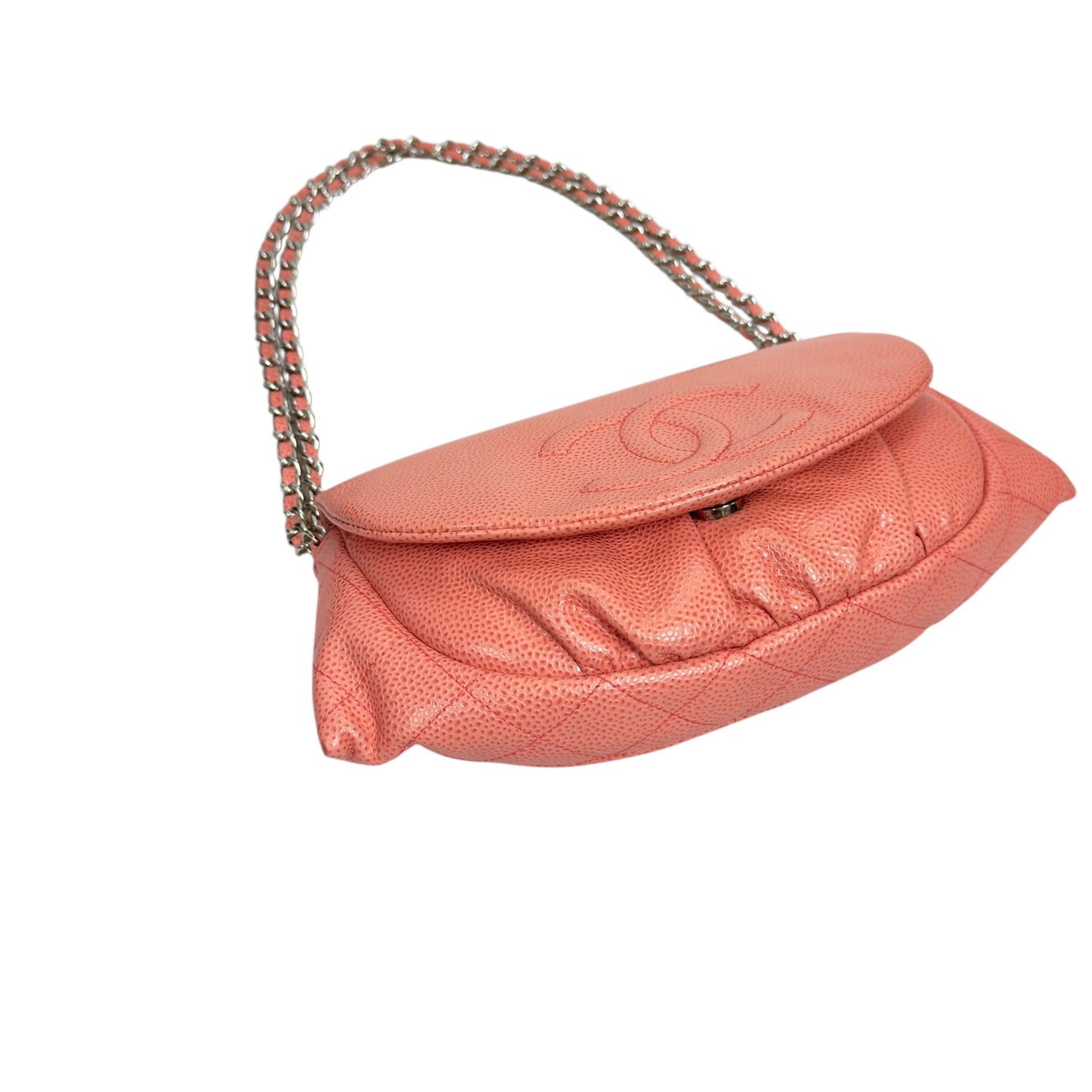 CHANEL CC 荔枝皮 多用途鏈條包