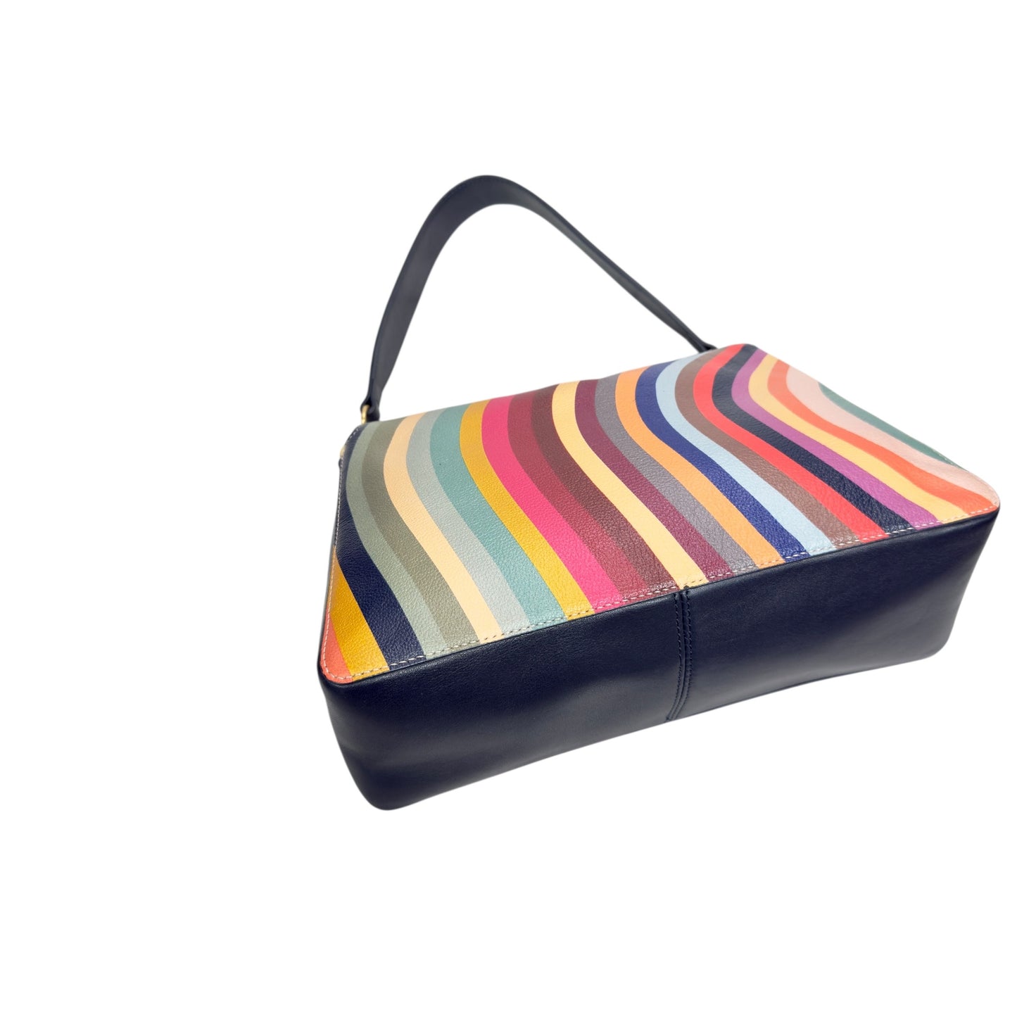 PAUL SMITH 經典彩色條紋 肩背包