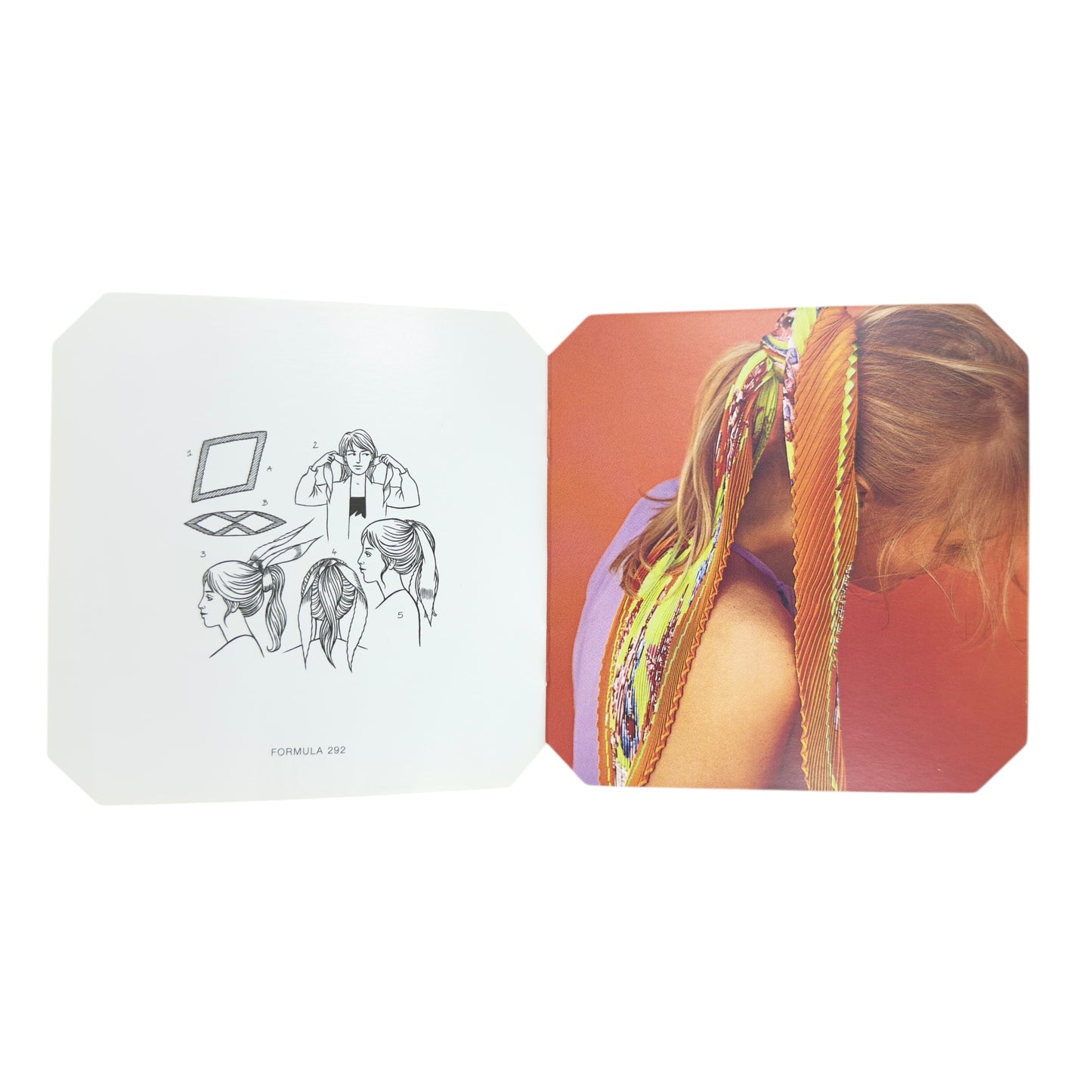 HERMES Le Carre Plisse 皺褶 絲巾