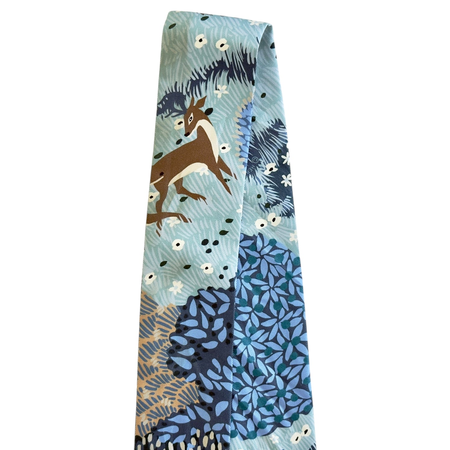 HERMES twilly 幼絲巾