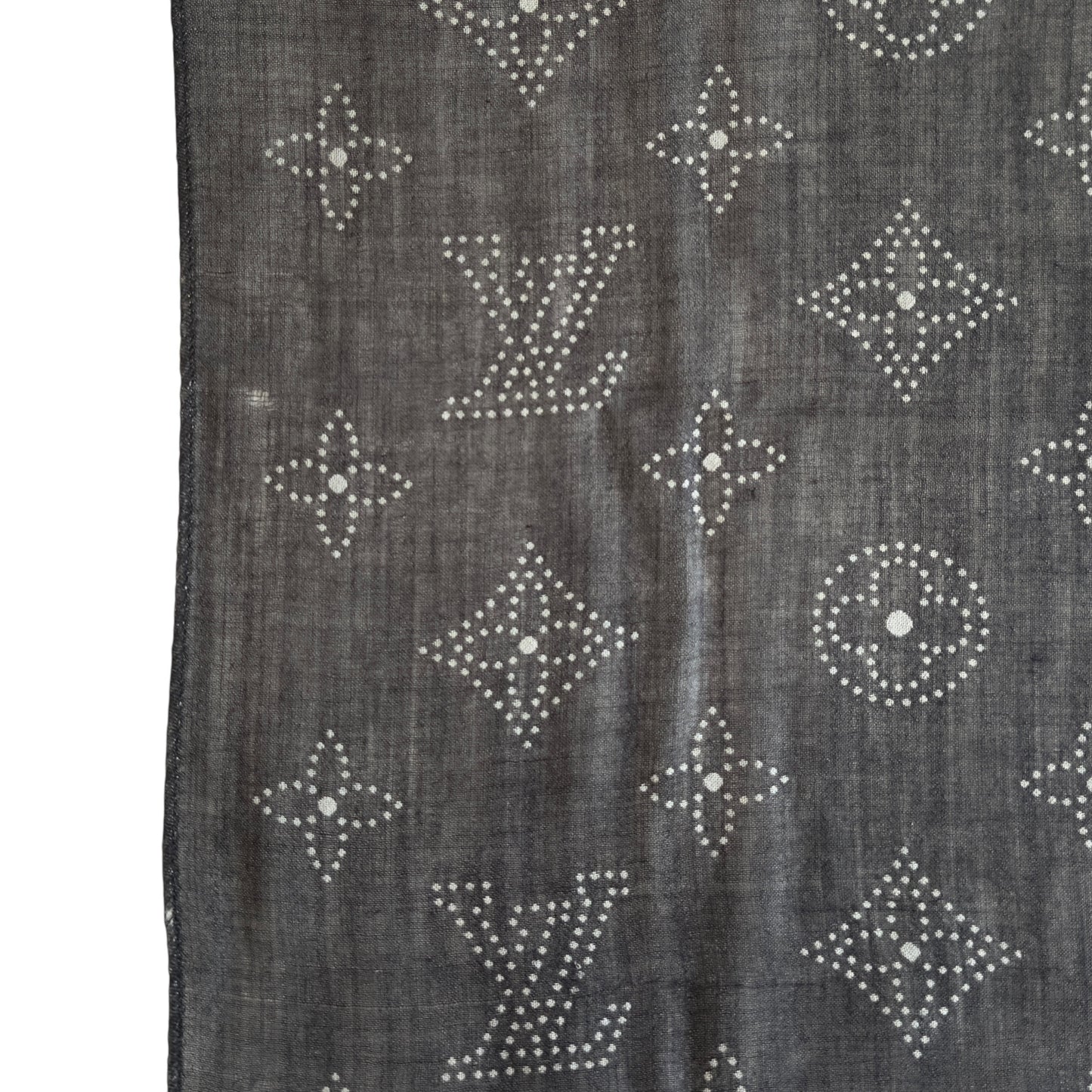 LOUIS VUITTON 老花 羊絨 圍巾