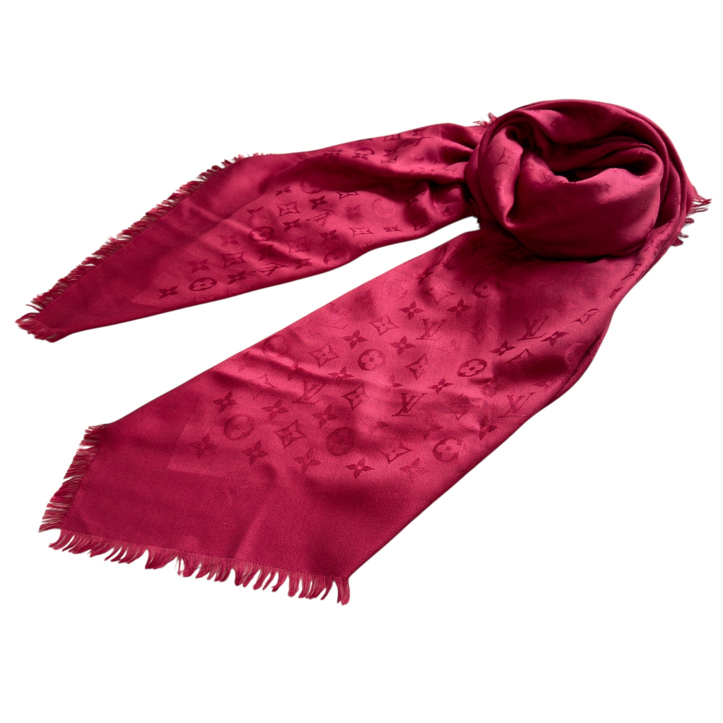 LOUIS VUITTON 老花 圍巾