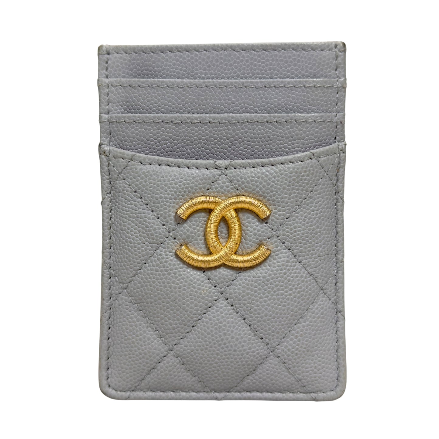 CHANEL CC 荔枝皮 卡包