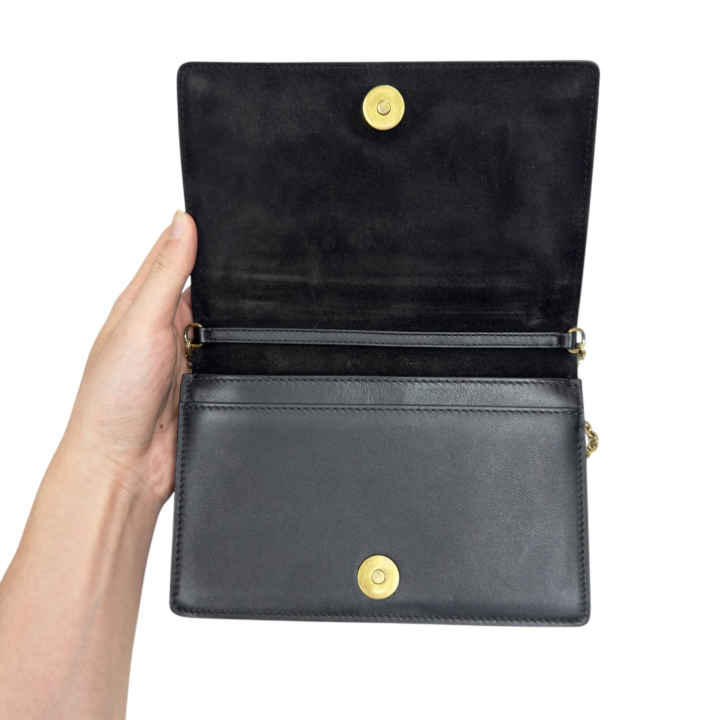 DIOR 幸運五角星 鏈條銀包