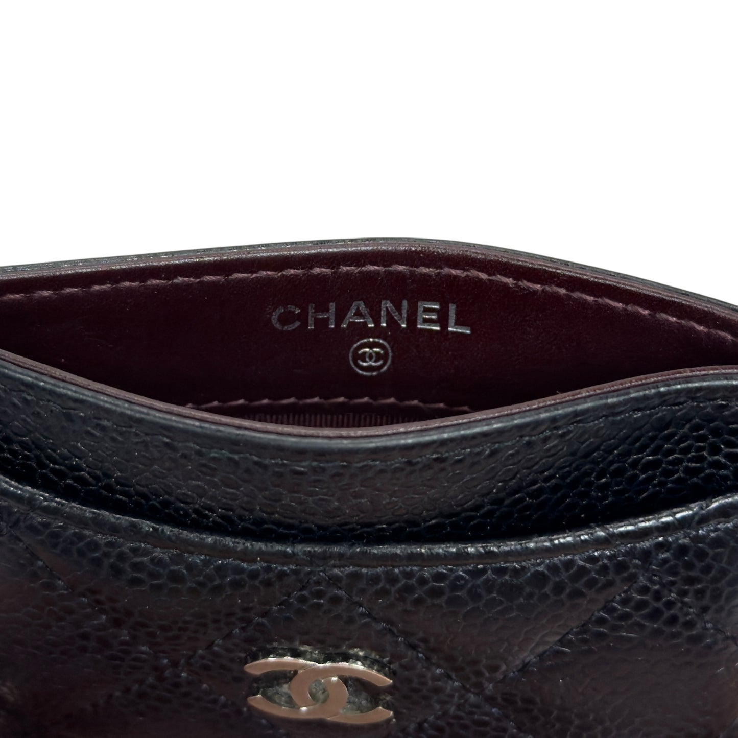 CHANEL CC 荔枝皮 卡包