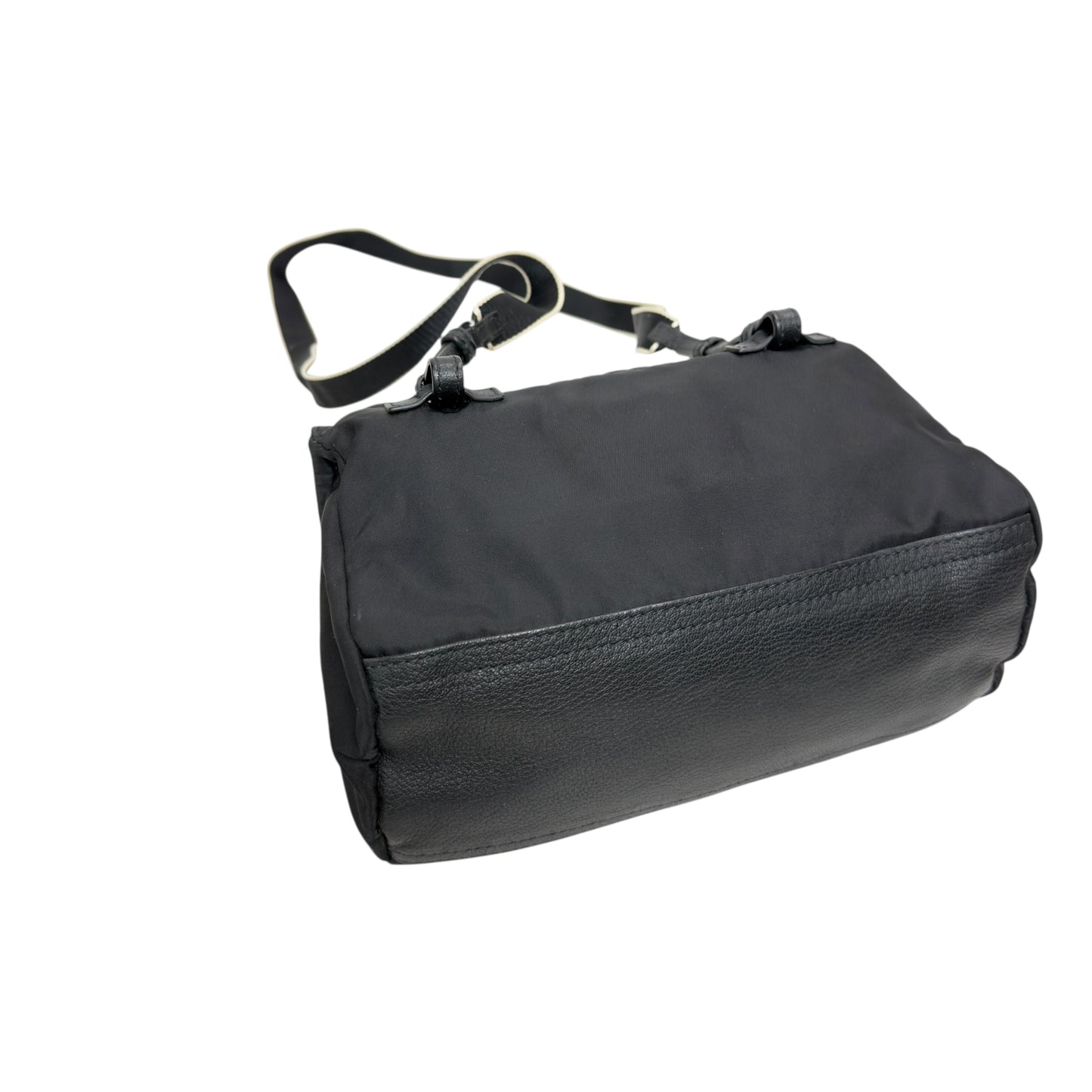 GIVENCHY Pandora 帆布拼皮 斜揹袋