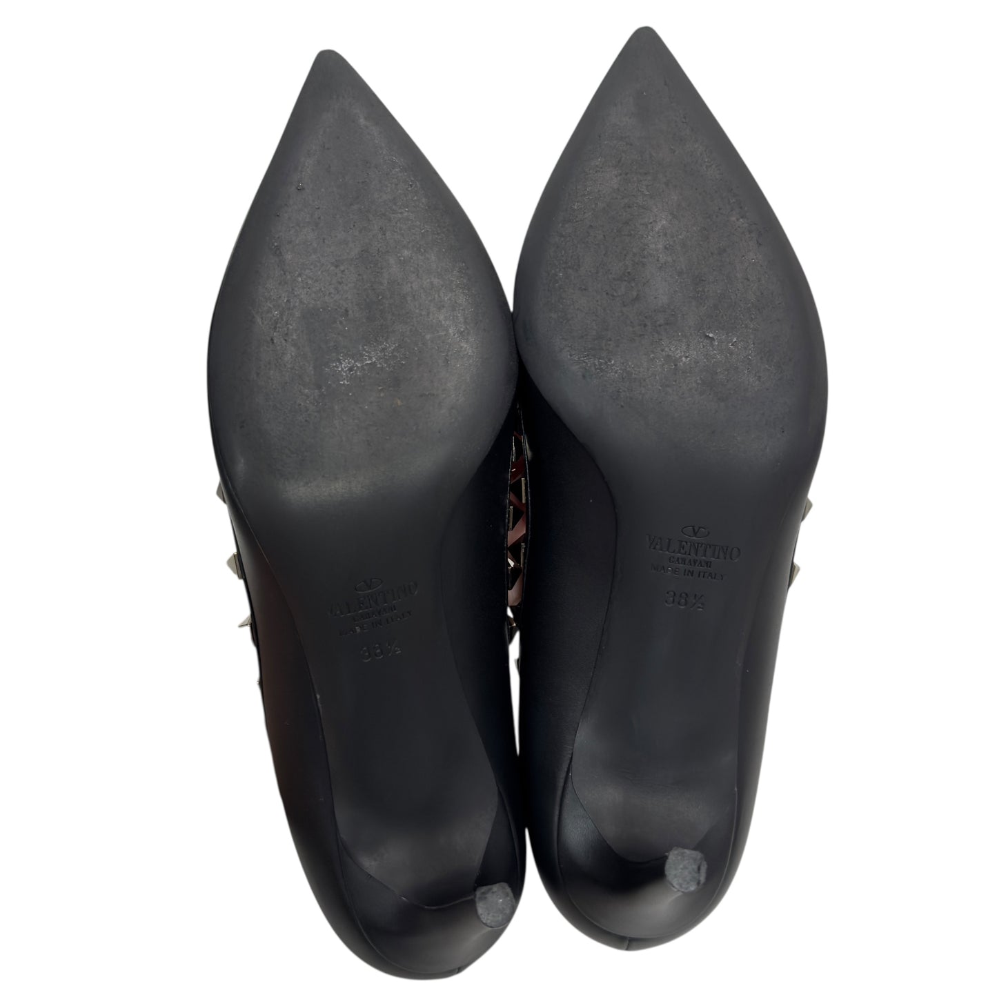 VALENTINO GARAVANI Noir Rockstud黑色 高跟鞋 85mm