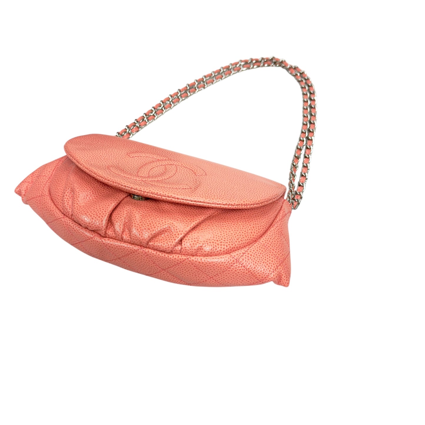 CHANEL CC 荔枝皮 多用途鏈條包