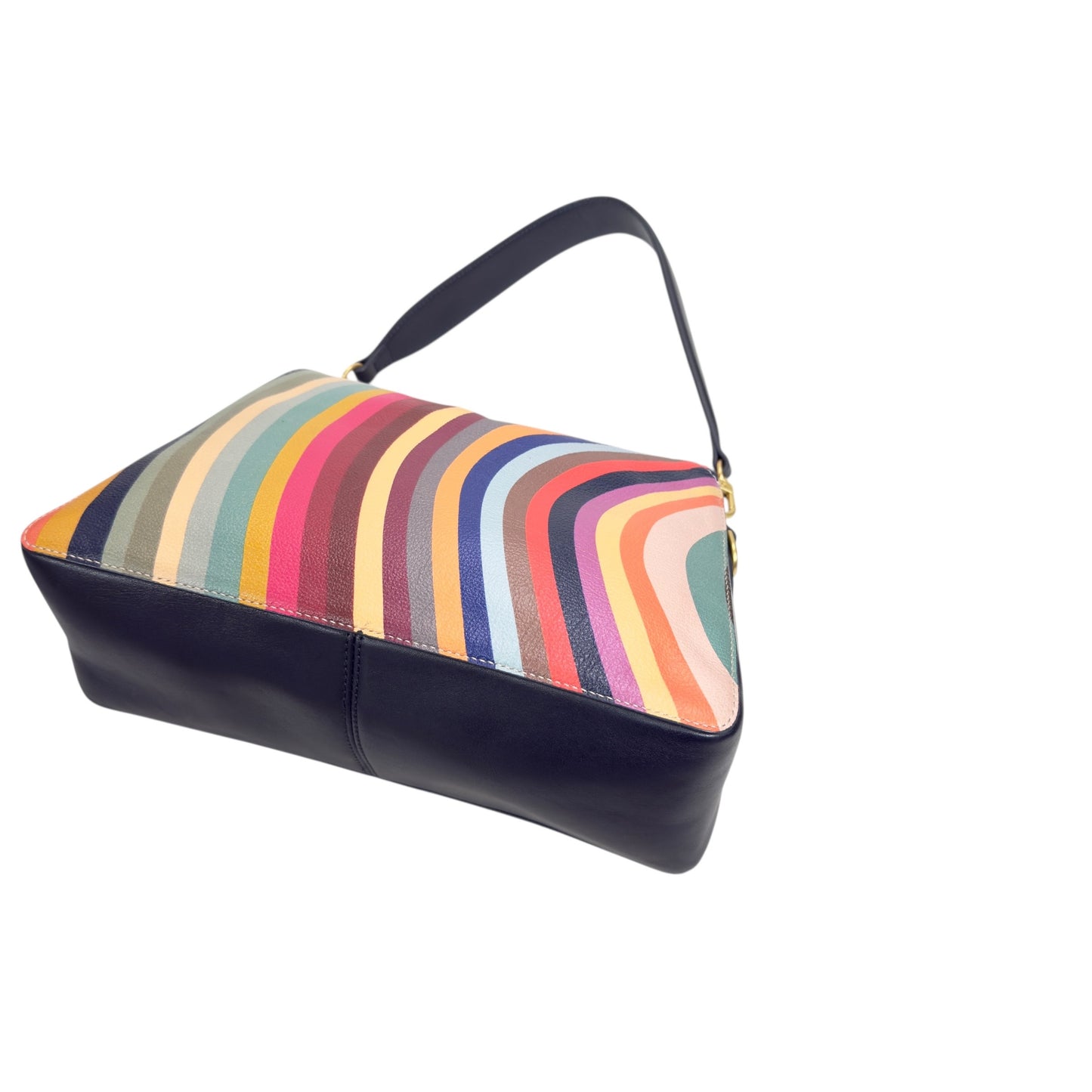 PAUL SMITH 經典彩色條紋 肩背包