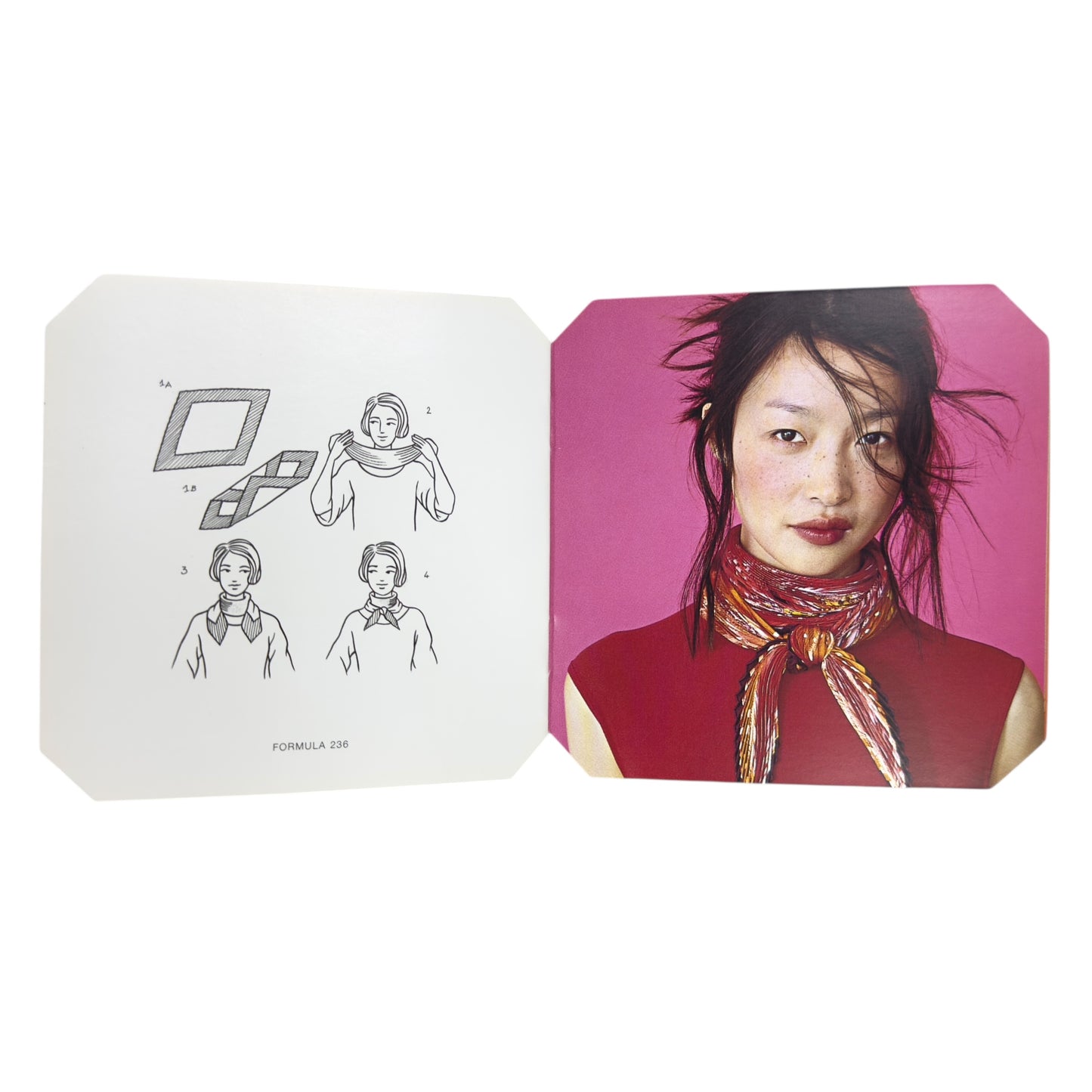 HERMES Le Carre Plisse 皺褶 絲巾