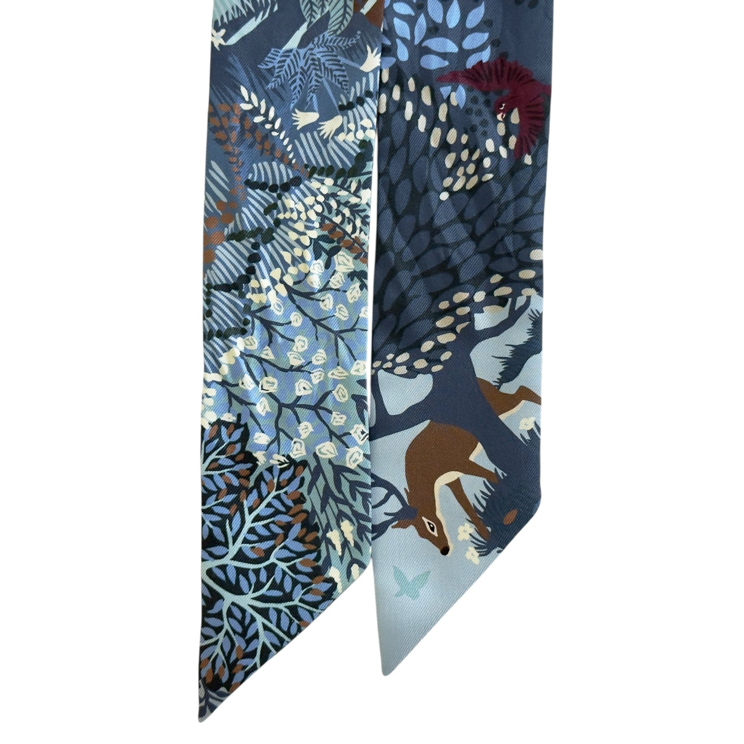 HERMES twilly 幼絲巾