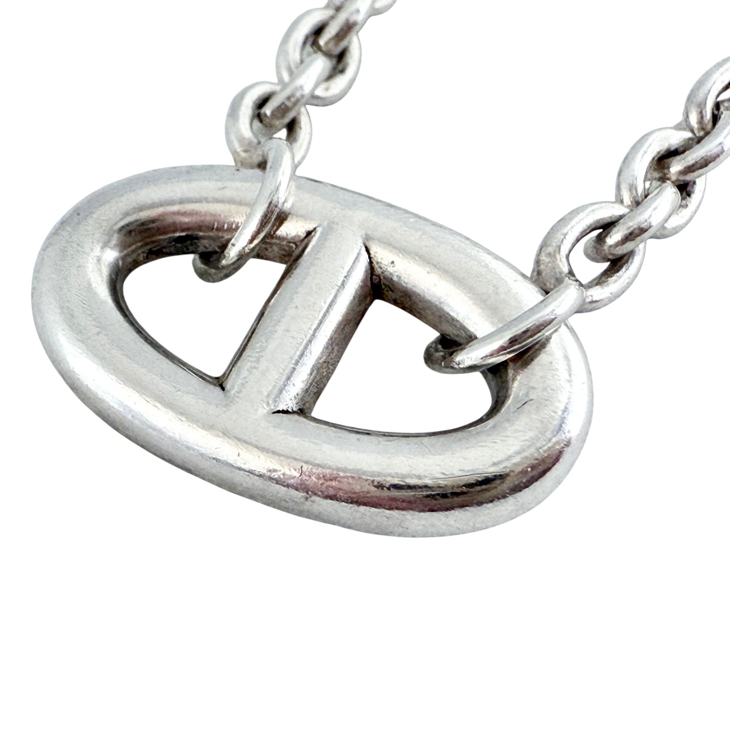 HERMES Farandole 豬鼻子🐽 純銀 手鏈