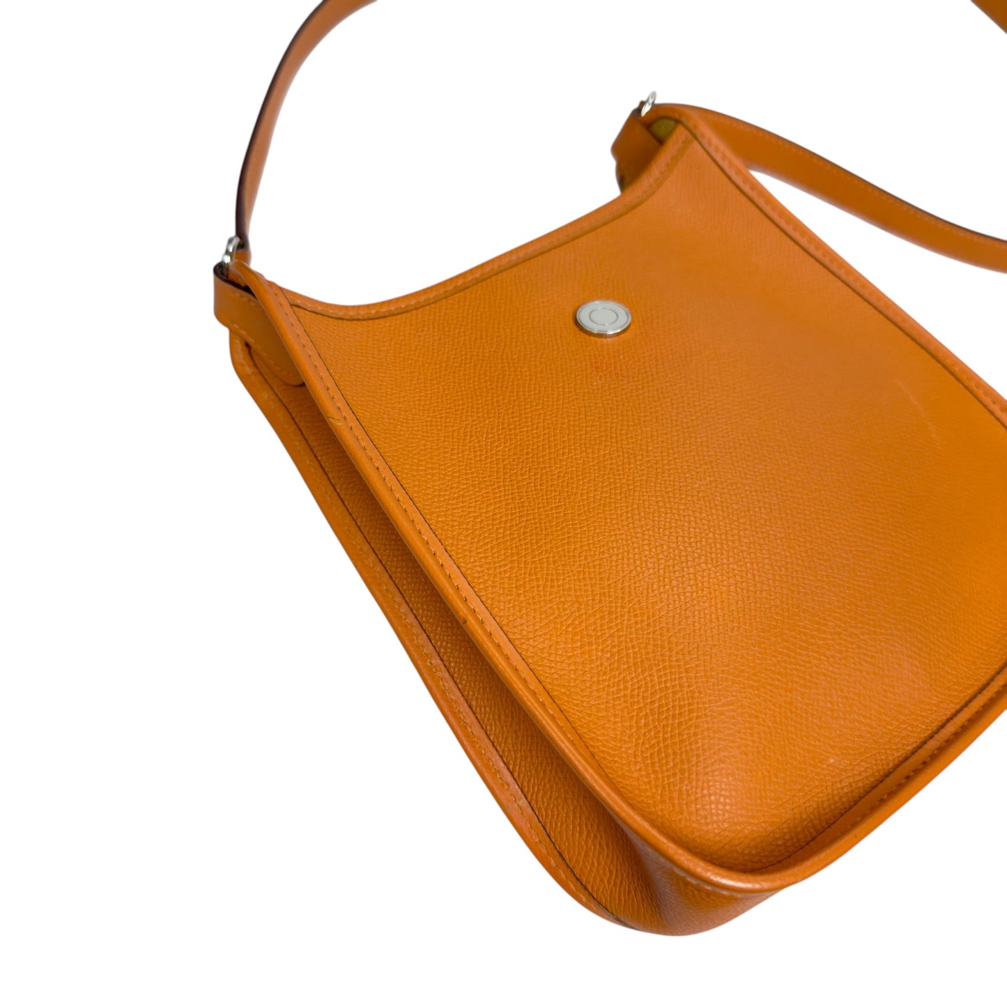 HERMES 中古 Vespa 斜揹袋 框H刻