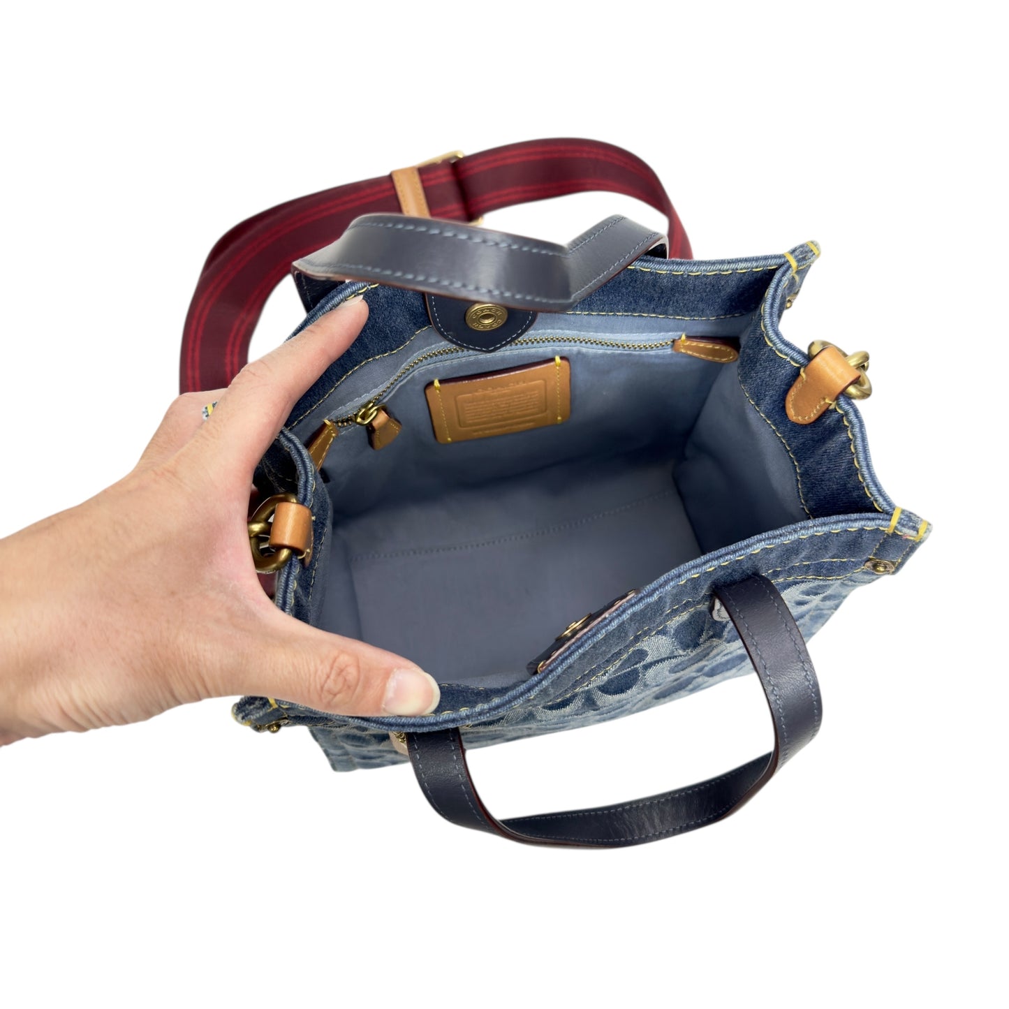 COACH 牛仔 2用袋