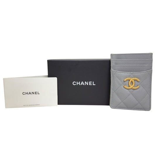 CHANEL CC 荔枝皮 卡包